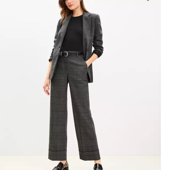 Loft Houndstooth Pants - Picture 2 of 4